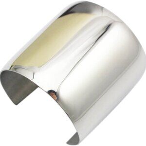 Stainless Steel Bangle Bracelet Open Cuff for Women Girls Jewelry Gift